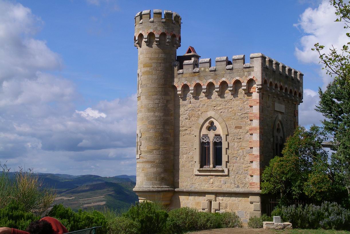 La tour Magdala à Rennes-le-Château